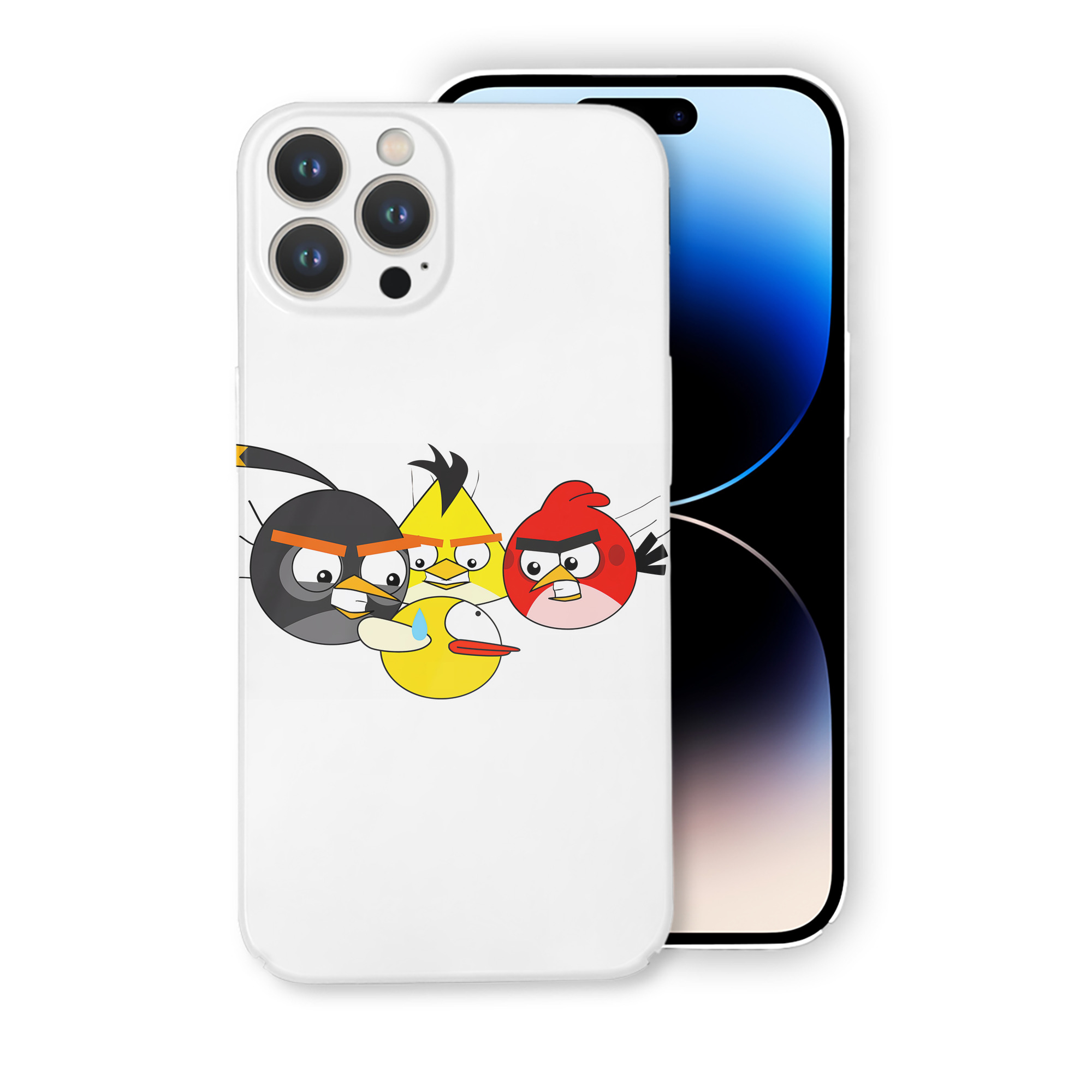 （画像用） Angry Birds アングリーバード 【iPhone 14シリーズ対応】ハードケース
